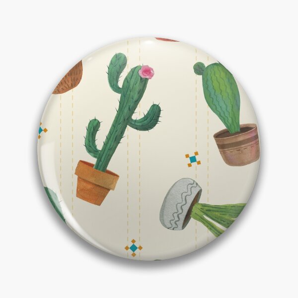 Item preview, Cute Colorful Cactus Toss Southwest Print designed and sold by FionaStokes.