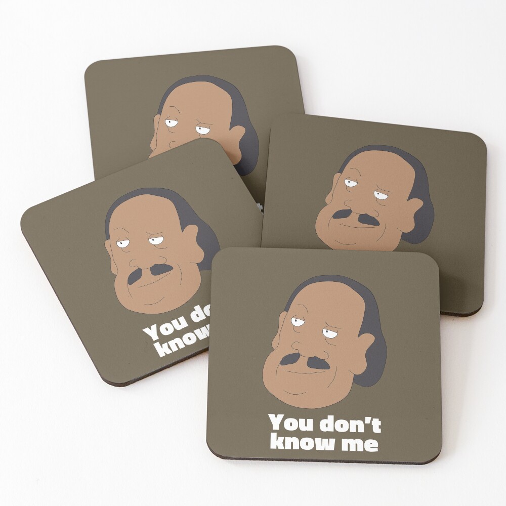 Mr.Goldenfold - Rick and Morty Coasters (Set of 4)