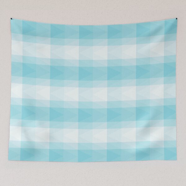 Item preview, Blue triangles with Scottish style designed and sold by marufemia.