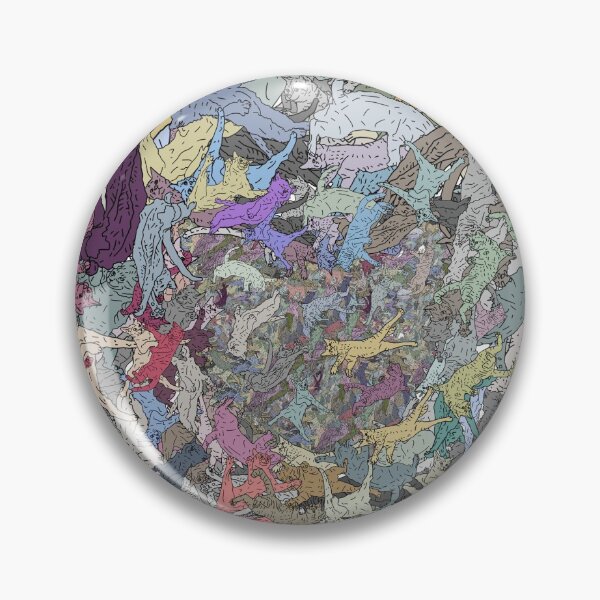 Item preview, Colorful Flying Cats designed and sold by NOTSNIW ART.