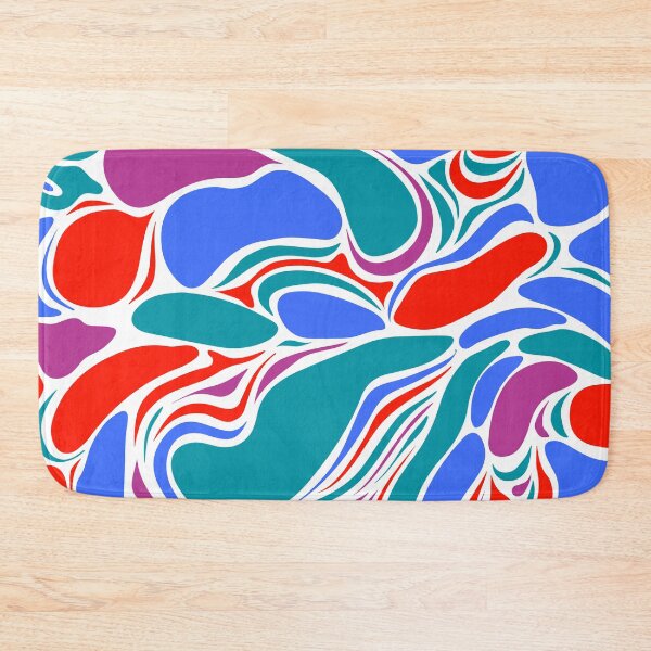 Item preview, Funky Blue, Red & Teal Marble Pattern designed and sold by yougalore.