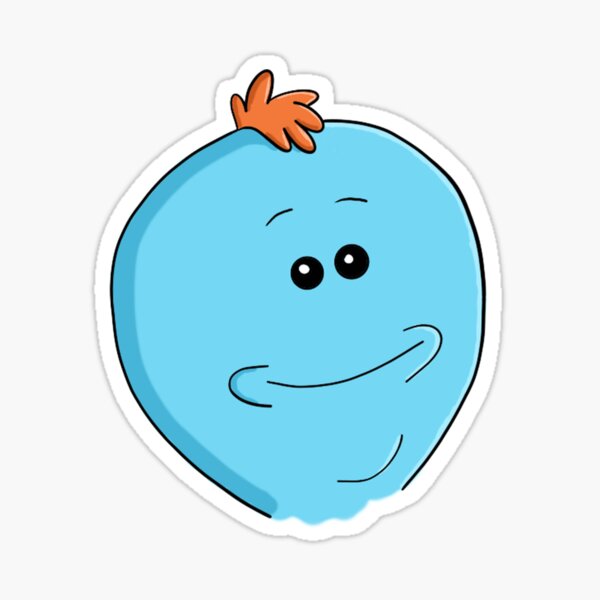 Mr. Meeseeks - Rick and Morty Sticker