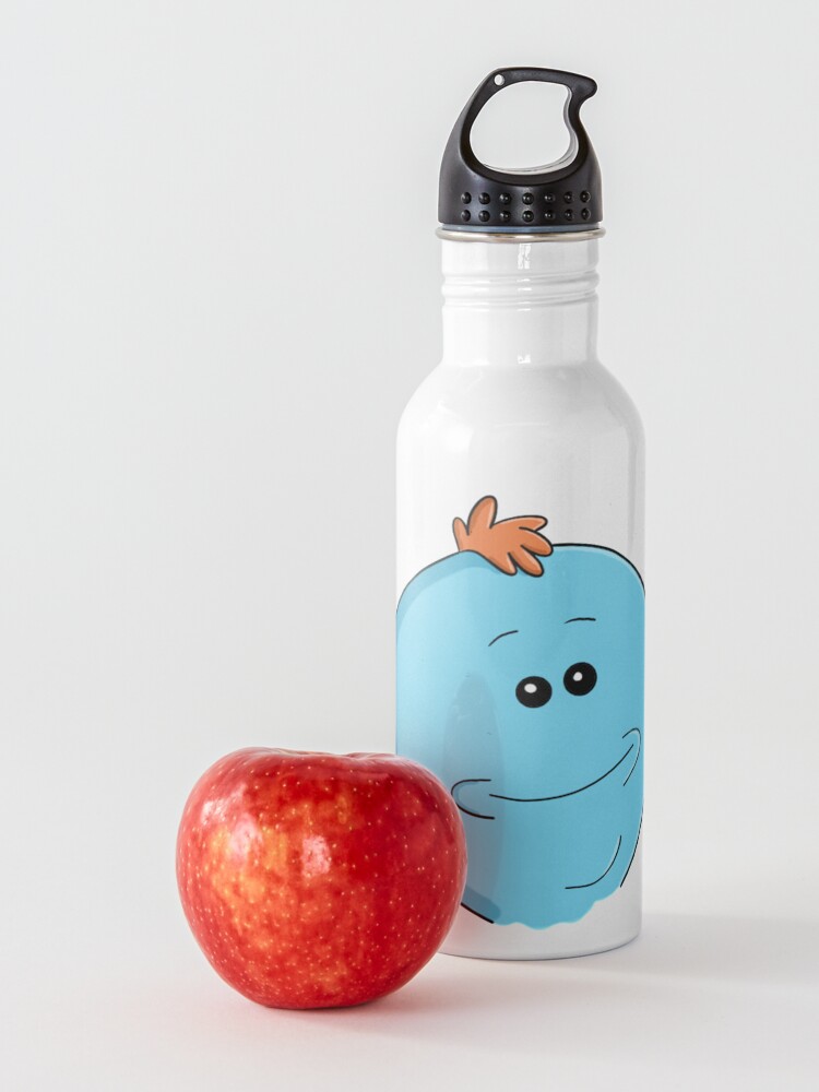 Alternate view of Mr. Meeseeks - Rick and Morty Water Bottle