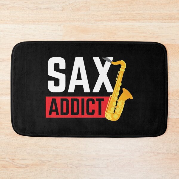Item preview, Sax Addict Saxophone Jazz Music Player Gift Idea designed and sold by haselshirt.