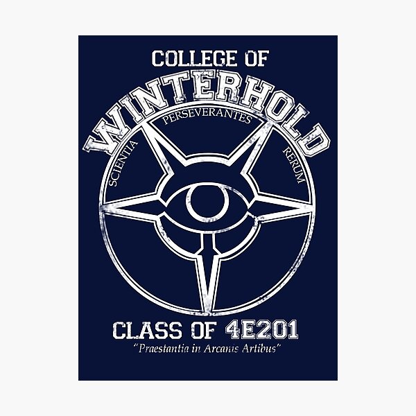 Winterhold College Graduate Photographic Print
