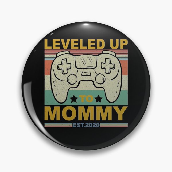 Item preview, Retro vintage mommy just got leveled up designed and sold by thehafdesigner.