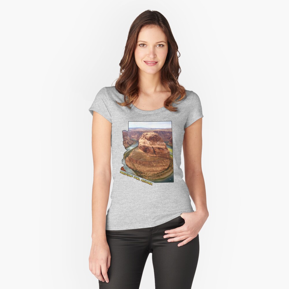Item preview, Fitted Scoop T-Shirt designed and sold by gorff.