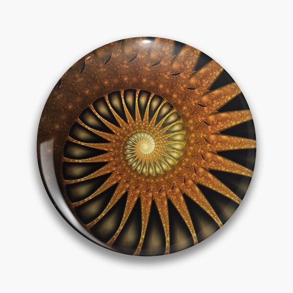 Item preview, Dark Shell designed and sold by Kelly Dietrich Mandala & Fractal Art.