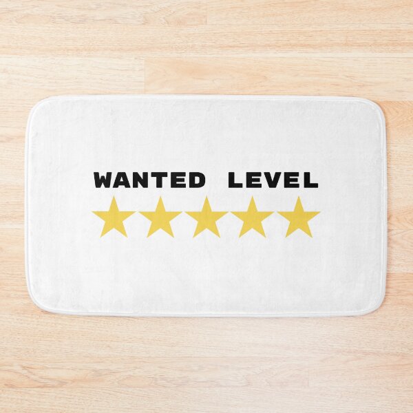 Item preview, Wanted Level 5 Stars designed and sold by videogamegenius.