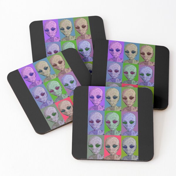 Item preview, Alien Heads Pop Art  designed and sold by Minds-Eye.