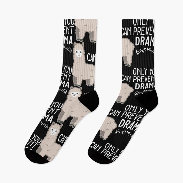 Item preview, Only You Can Prevent Drama Llama Animal Lover Gift designed and sold by haselshirt.