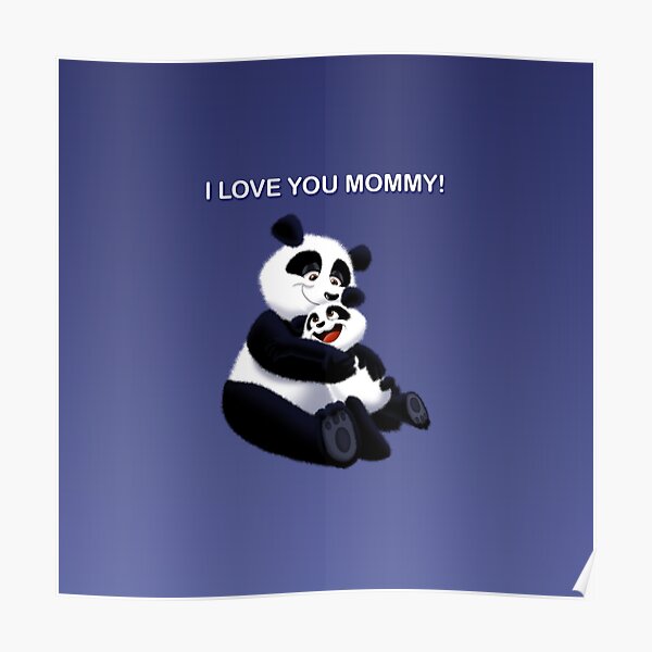 Mother Baby Panda Posters Redbubble