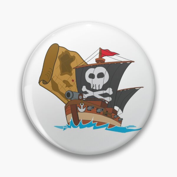 Item preview, Pirate Ship With Map designed and sold by videogamegenius.