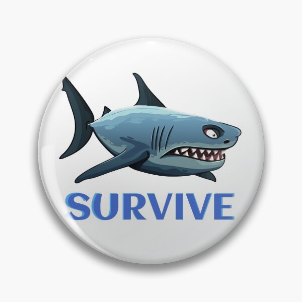 Item preview, Shark - Survive designed and sold by videogamegenius.