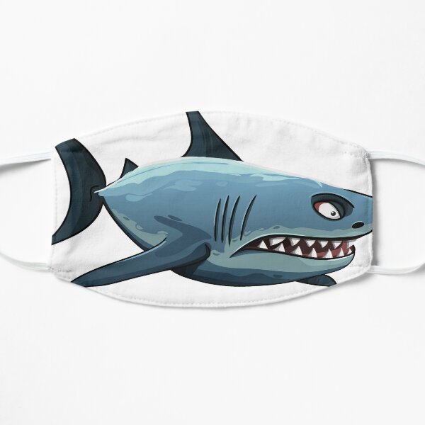 Shark Art Face Masks Redbubble - realistic roblox survive a shark attack roblox jaws