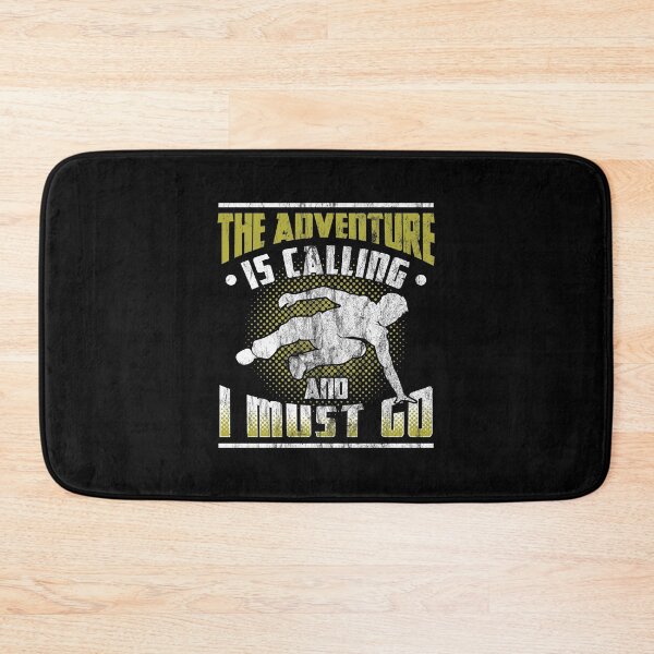 Item preview, Adventure Is Calling Parkour Freerunning Gift Idea designed and sold by haselshirt.