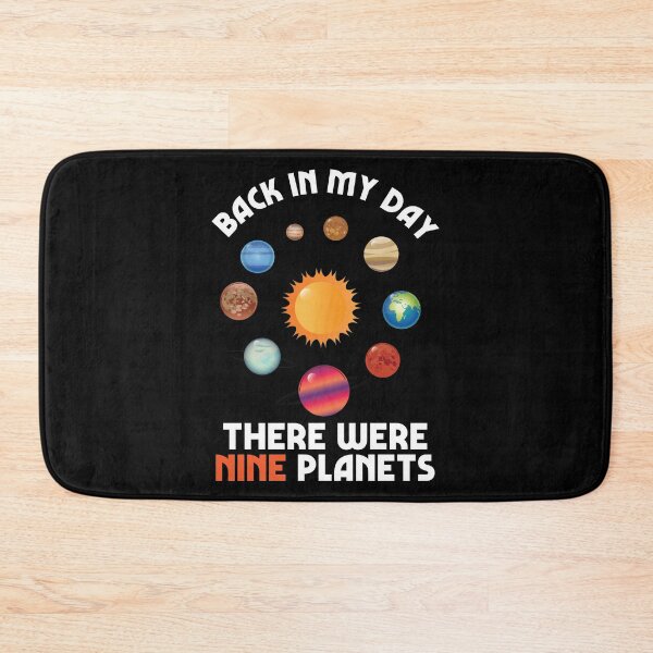 Item preview, 9 Planets Back In My Day Science Astronomy Gift designed and sold by haselshirt.