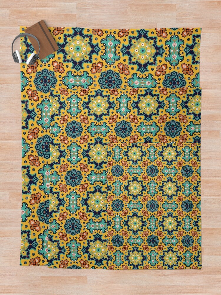"Beautiful Persian Design / Persian theme" Throw Blanket for Sale by