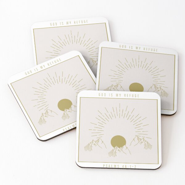Item preview, God is Our Refuge designed and sold by Alifewellloved.