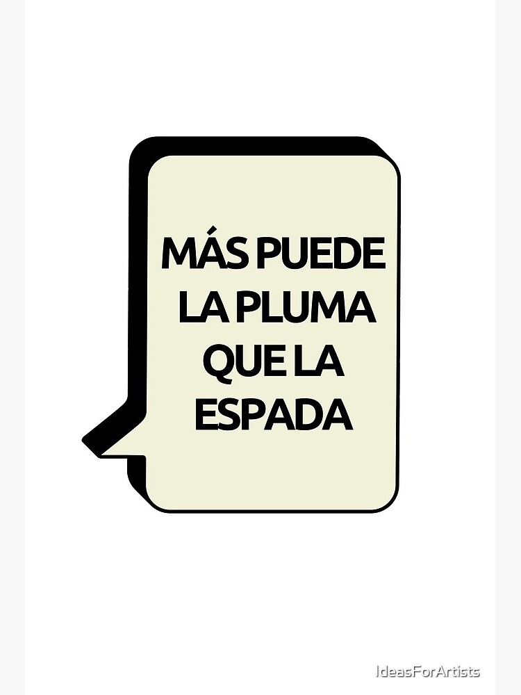 la pluma y la espada