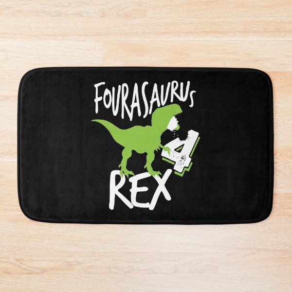 Item preview, FOUR-asaurus Dino Dinosaur 4rth Birthday Gift Idea designed and sold by haselshirt.