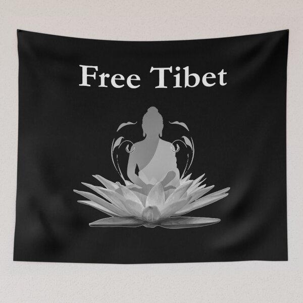 Item preview, Free Tibet Movement Human Rights Activist designed and sold by Minds-Eye.