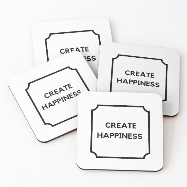 Item preview, CREATE HAPPINESS designed and sold by Inspirationmotivation.