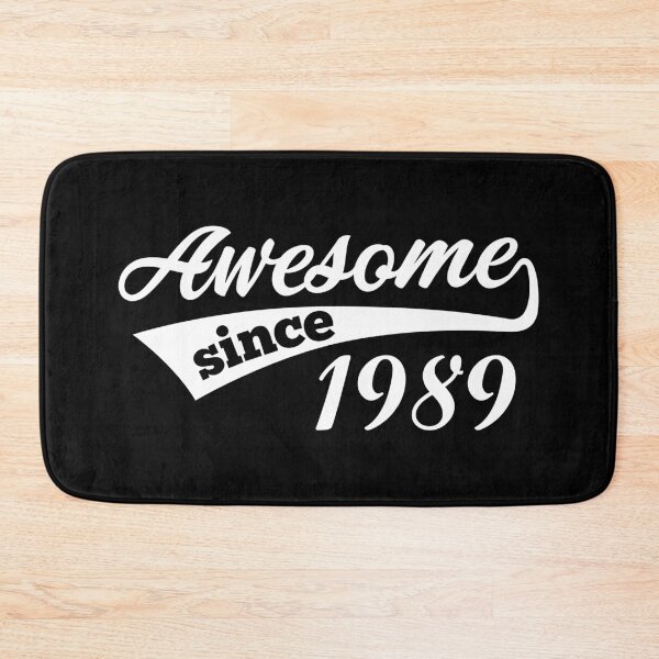 Item preview, Awesome Since Birth Year 1989 Birthday Gift Idea designed and sold by haselshirt.