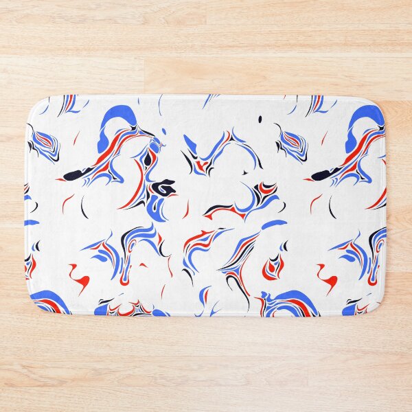 Item preview, Funky Blue, Red & Black Marble Pattern designed and sold by yougalore.