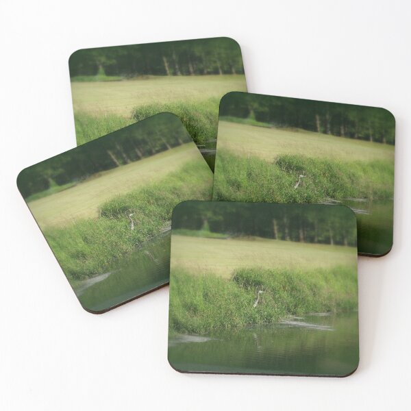 Item preview, Great Blue Heron at edge of Trojan pond, near Goble, Oregon designed and sold by Dawna Morton.