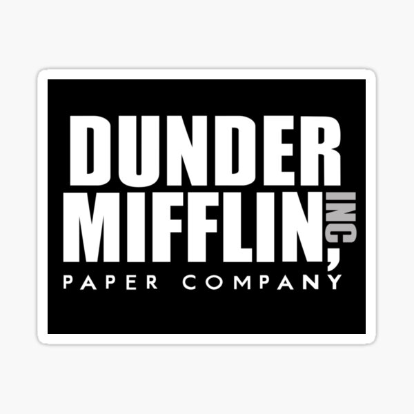 Dunder Mifflin Inc Paper Company The Office TV Show, Gildan Short
