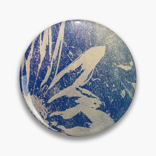 Item preview, Sunflower and Bee in Blue designed and sold by indigorayz.