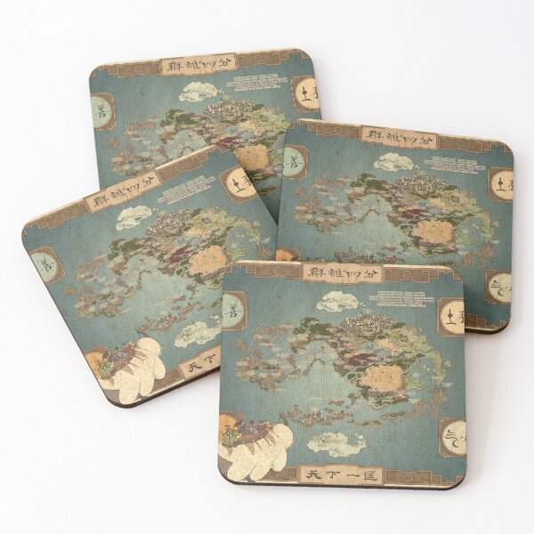 Item preview, Avatar the last air bender map designed and sold by deniz29.
