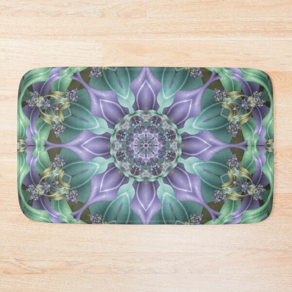 Item preview, Ribbon Mandala in Blue and Purple designed and sold by Kelly Dietrich Mandala & Fractal Art.