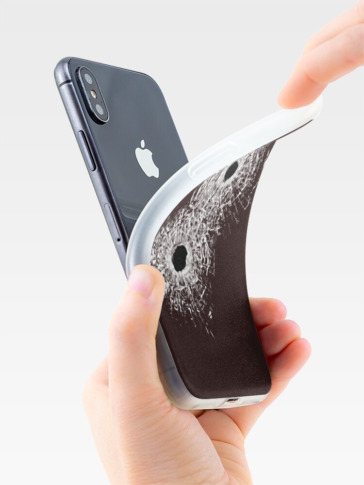 Alternate view of Bullet Holes iPhone Case & Cover