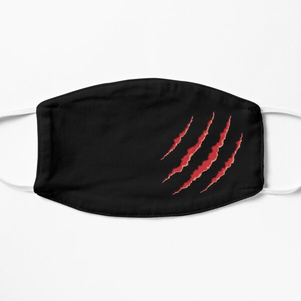 Claw Scratch (4 Lines) Flat Mask