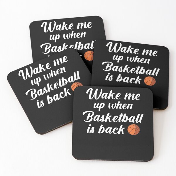 Item preview, Wake Me Up When Basketball is Back designed and sold by Merch By ika.