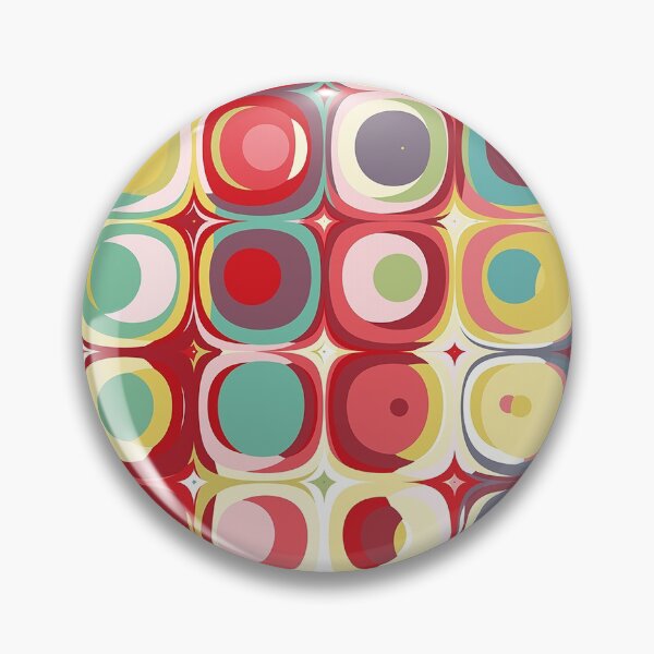 Item preview, Dots Red designed and sold by Kelly Dietrich Mandala & Fractal Art.
