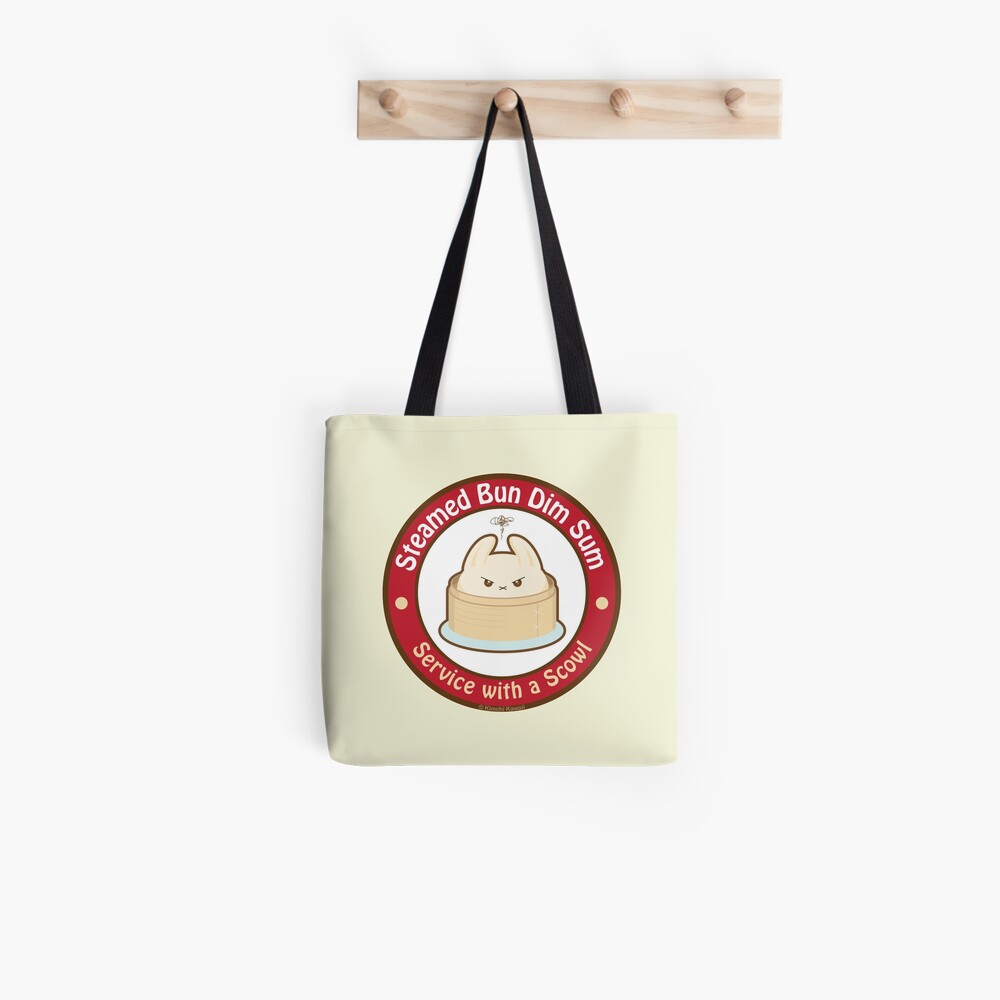 Cute Steamed Bun Dim Sum Tote Bag