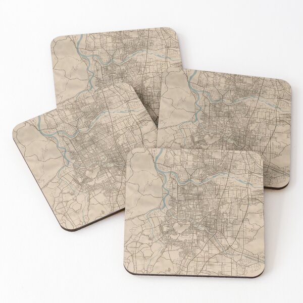 Item preview, Fukui Sepia Map designed and sold by CPTVDesign.