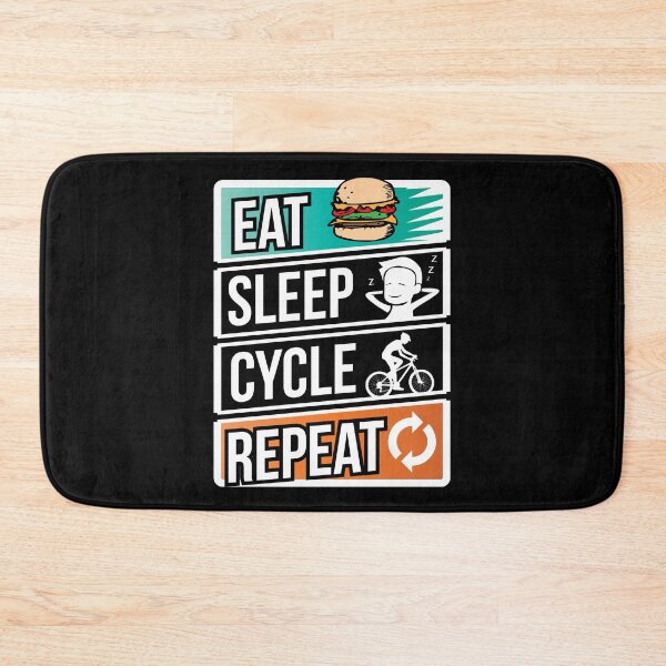 Item preview, Cyclist Bicycle Biking Life Cycle Repeat Love Cycling designed and sold by haselshirt.
