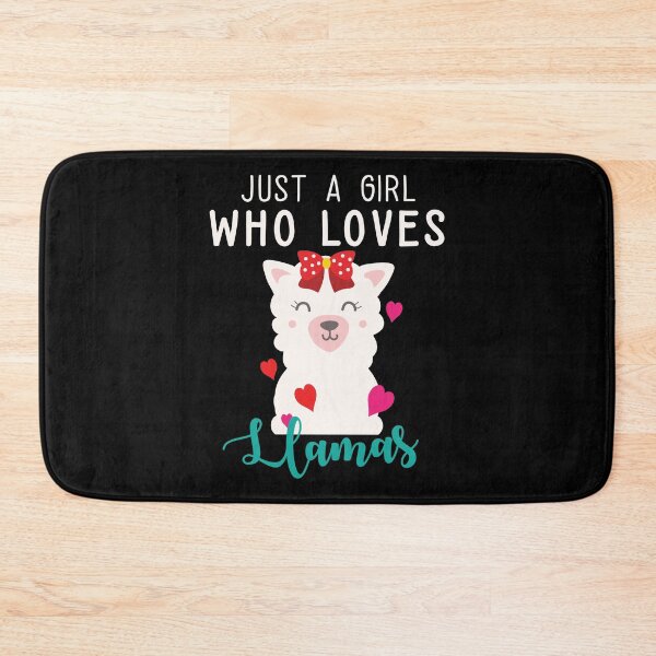 Item preview, Just A Girl Who Loves Llama Animal Lover Gift designed and sold by haselshirt.