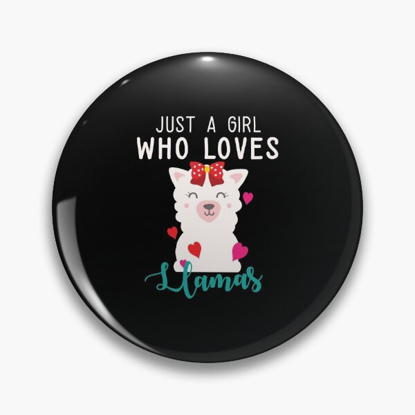 Item preview, Just A Girl Who Loves Llama Animal Lover Gift designed and sold by haselshirt.