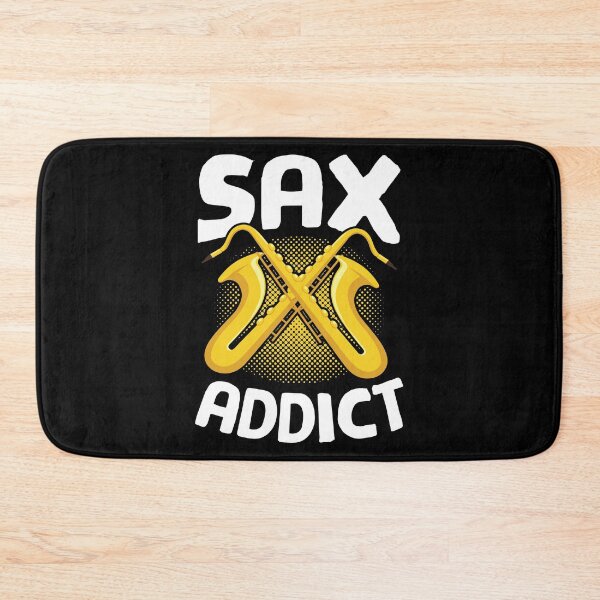 Item preview, Sax Addict Saxophone Jazz Music Player Gift Idea designed and sold by haselshirt.