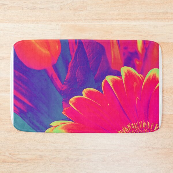 Item preview, Bright Pink Abstract Flowers designed and sold by indigorayz.