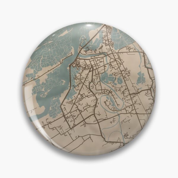 Item preview, Dagupan Sepia Map designed and sold by CPTVDesign.