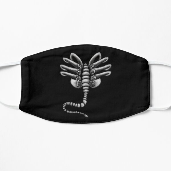 Free hugs! (Alien / Face Hugger) Flat Mask