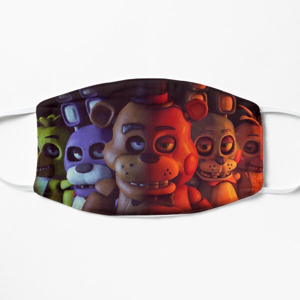 Cinco noches en freddy's Mascarilla plana