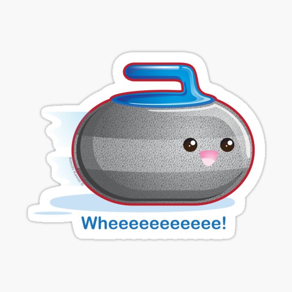 Item preview, Cute  Curling Stone designed and sold by kimchikawaii.