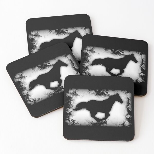 Item preview, Western-look Galloping Horse Silhouette designed and sold by NaturePrints.